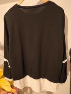 Zwarte blouse met witte rok, Ophalen, Zo goed als nieuw, Maat 42/44 (L)
