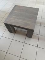 Salontafel in massief eik…GOED BOD=WEG, Huis en Inrichting, Tafels | Salontafels, 50 tot 100 cm, Eikenhout, Vierkant, 50 tot 100 cm