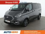 Ford Tourneo Custom 2.0 TDCi 320 L1 Tourneo Titanium X, Auto's, Gebruikt, Zwart, Leder, Diesel