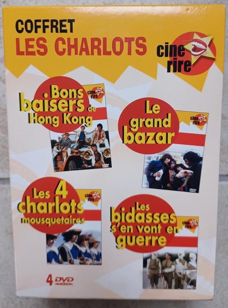 Coffret 4 films de charlots, Cd's en Dvd's, Dvd's | Komedie, Boxset, Ophalen of Verzenden