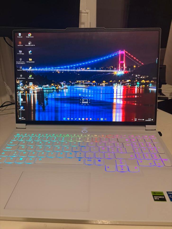 Lenovo legion wit rtx4060 intel i7-14700HX ,1TB ,32gb ram, Computers en Software, Laptopstandaarden, Zo goed als nieuw, Ophalen