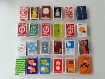 LOT Collectie/verzameling kaartspelen – 24 stuks