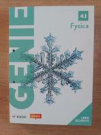 Genie Fysica 4.1 - leerschrift, Ophalen of Verzenden, Nieuw, Natuurkunde