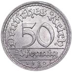 Weimar Republic (Mark)50 pfennig 1920, Duitsland, Losse munt, Verzenden