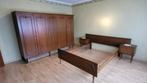 Vintage slaapkamer eik, Huis en Inrichting, Slaapkamer | Complete slaapkamers, Ophalen, Gebruikt, Tweepersoons
