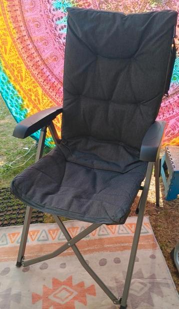TRVLMORE  2 stoelen grijs, Enlèvement, Comme neuf, Chaise de camping