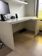 Bureau Malm IKEA wit gratis, Huis en Inrichting, Gebruikt, Ophalen, Bureau