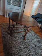Antieke inplooibare tafel met 4 stoelen, Ophalen