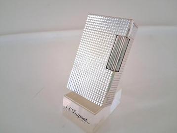Briquet à diamant Dupont L1, modèle argenté., Enlèvement ou Envoi, Utilisé, Briquet