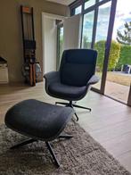 ÄLEBY
Fauteuil met voetenbank, Huis en Inrichting, Ophalen, 75 tot 100 cm, Zo goed als nieuw, Metaal