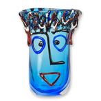Vase fait main de style Murano | Design abstrait