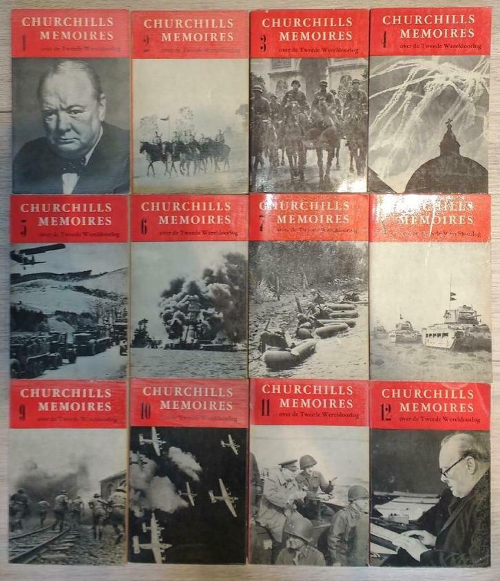 Churchills Memoires: 12 delen (Complete reeks), Boeken, Oorlog en Militair, Tweede Wereldoorlog, Ophalen