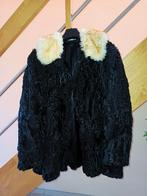 fourrure veste astrakan, Ophalen, Gedragen, Maat 46/48 (XL) of groter, Zwart