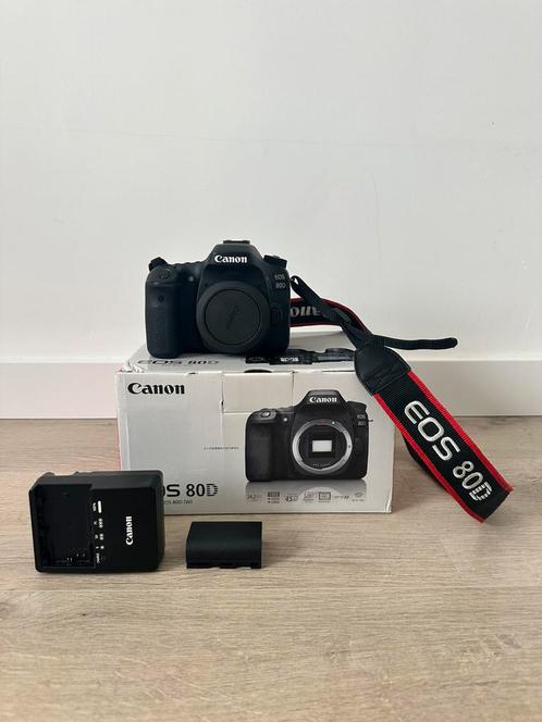 Canon 80d + 2 lenzen + accessoires, Audio, Tv en Foto, Fotocamera's Digitaal, Zo goed als nieuw, Canon, Ophalen