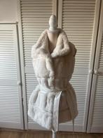Mouwloze bodywarmer, Kleding | Dames, Bodywarmers, Maat 38/40 (M), Beige, Ophalen of Verzenden, Zo goed als nieuw