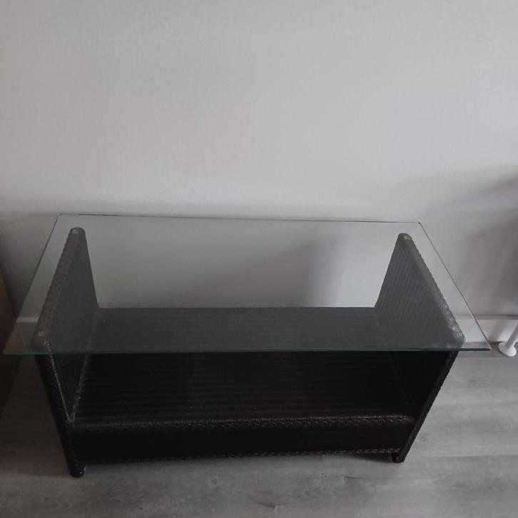 salontafel en bijzettafel, Huis en Inrichting, Tafels | Salontafels, Gebruikt, Minder dan 50 cm, Minder dan 50 cm, 50 tot 100 cm