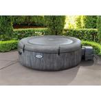 Intex PureSpa 6 Persoons Greywood Bubble Deluxe, Ophalen, Zo goed als nieuw, Grondzeil, Opblaasbaar