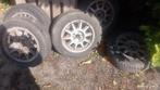 Volvo 760 4 lichtmetalen velgen, Auto-onderdelen, Banden en Velgen, Ophalen, Gebruikt, 15 inch, Velg(en)