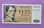 100 Francs. 1959. Eeuwfeest, Postzegels en Munten, Bankbiljetten | België, Los biljet, Ophalen of Verzenden
