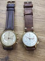 Chronographe zodiac et Fludo, Handtassen en Accessoires, Horloges | Heren, Ophalen of Verzenden, Goud, Goud, Breitling