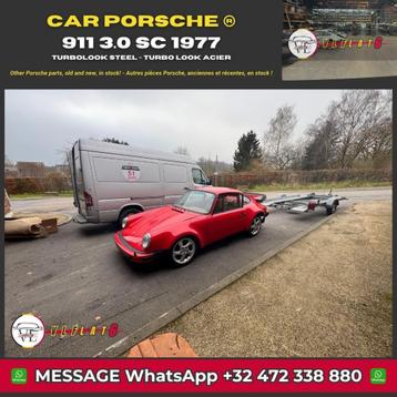 Porsche 911 3.0 SC (1977) Turbolook acier, Enlèvement, Utilisé, Porsche