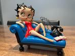 Betty Boop - Resine beeld - Betty Boop op de bank  ., Ophalen of Verzenden, Zo goed als nieuw, Fantasy
