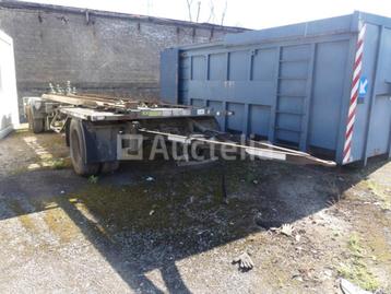 REF:5287 - Burg Container Aanhangwagen BPDA 10-10 B/1 beschikbaar voor biedingen