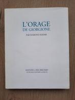 L'Orage de Giorgione, Utilisé, Enlèvement ou Envoi