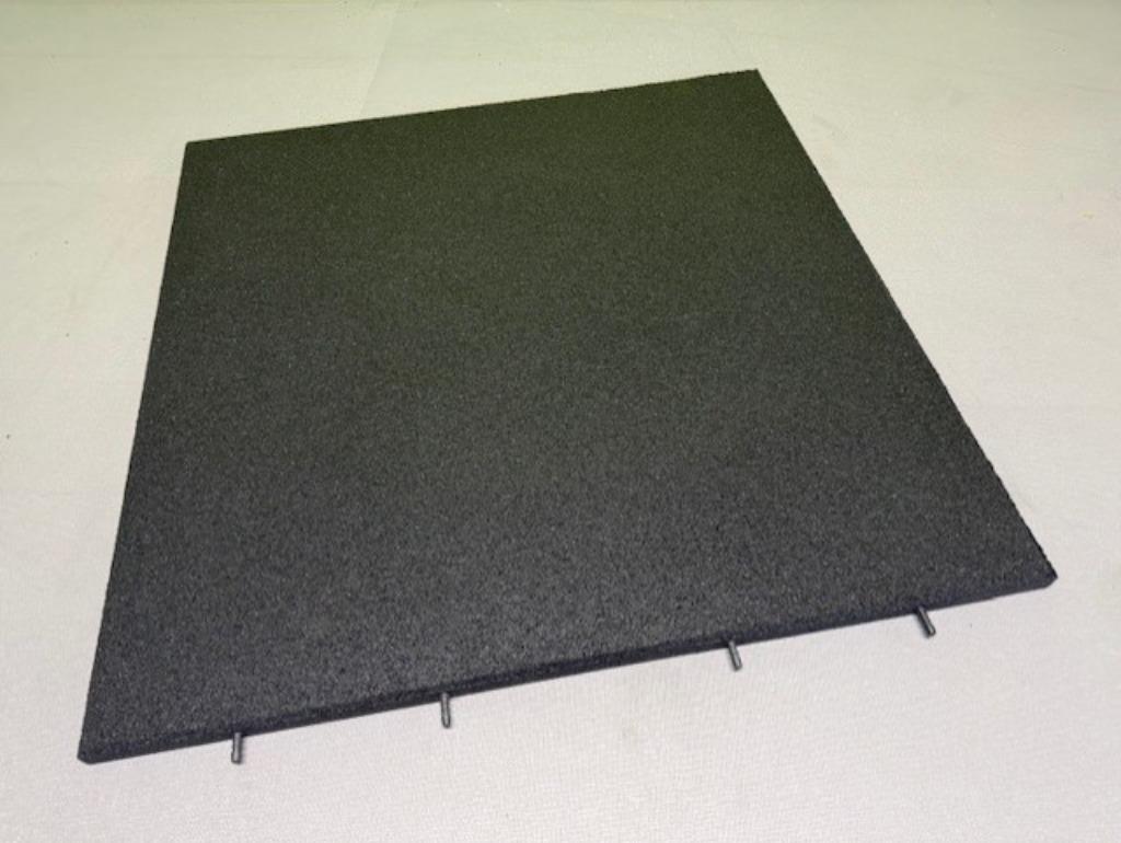 Dalles sol fitness en caoutchouc 1mx1m. Épaisseur 30mm., Sport en Fitness, Fitnessmaterialen, Nieuw, Overige typen, Ophalen of Verzenden