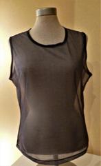 Transparant topje blauw, Kleding | Dames, Topjes, Maat 38/40 (M), Blauw, Ophalen of Verzenden, Zonder mouw