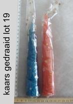 lot kaarsen draaikaars verjaardag kerstmis nieuwjaar kado 19, Ophalen of Verzenden, Nieuw