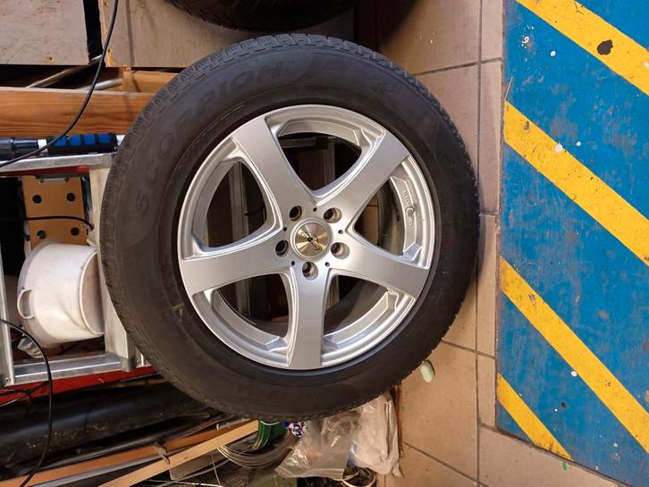 Kwaliteit aluminium velg reservewiel 17 inch zonder band, Auto-onderdelen, Banden en Velgen, Band(en), 17 inch, Gebruikt, Ophalen