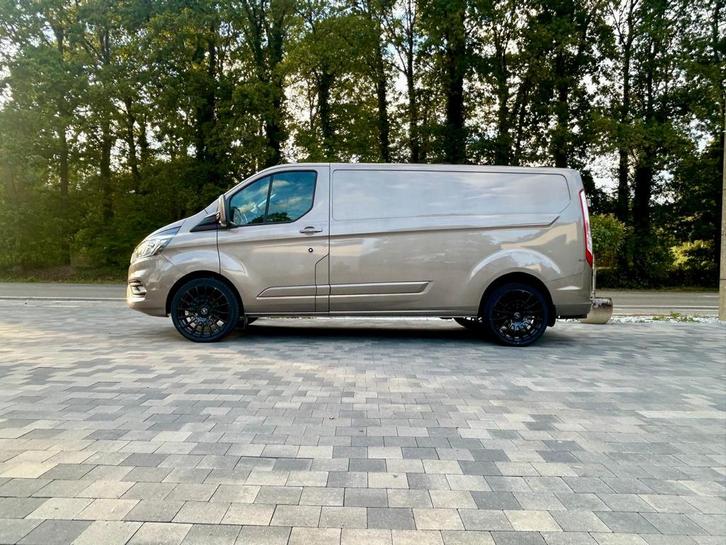 32.000 KM | FORD TRANSIT CUSTOM L2, Auto's, Ford, Bedrijf, Transit, Achteruitrijcamera, Diesel, Euro 6, Dealer onderhouden, Onderhoudsboekje