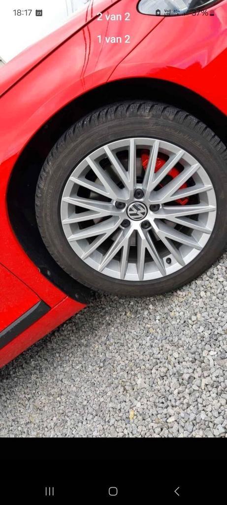 volkswagen velgen, Auto-onderdelen, Banden en Velgen, Band(en), Winterbanden, Gebruikt, Ophalen