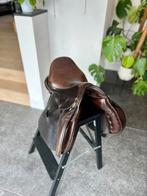 LJ bruin veelzijdigheidszadel 16inch, Ophalen of Verzenden, Gebruikt