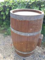 klein drankentonnetje, Ophalen