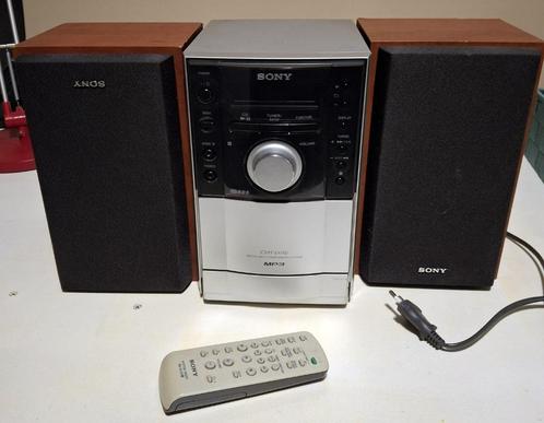 Mini Chaîne Stéréo SONY, Audio, Tv en Foto, Stereoketens, Gebruikt, Cassettedeck, Cd-speler, Tuner of Radio, Sony, Ophalen