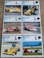 Race-auto's McLaren: 6 verzamelkaarten (jaren'60-'70-'80), Enlèvement ou Envoi, Comme neuf, ForTwo