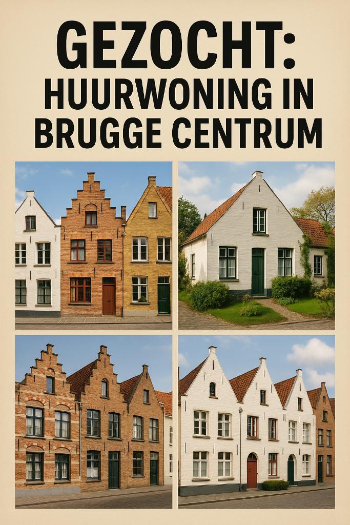 Huurwoning gezocht Brugge, Immo, Huizen te huur, Brugge, Overige soorten, Direct bij eigenaar