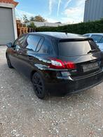 Peugeot 308 1.2 Dégâts causés par l'essence 2017, Achat, Entreprise, Boîte manuelle, Noir