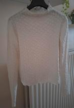Crèmekleurige blouse, maat L/XL, Kleding | Dames, Ophalen, Zo goed als nieuw, Maat 42/44 (L)