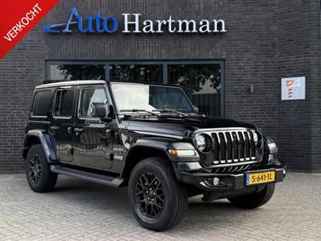 Jeep Wrangler Unlimited 4xe 380 Sahara Sky-one Cabrio|Stuurv beschikbaar voor biedingen