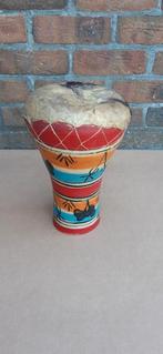 Vintage bonghetto/darbouka/tam tam/djembe, Muziek en Instrumenten, Percussie, Ophalen of Verzenden, Gebruikt