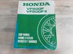 Honda   VF500F  manuel d’atelier   bon état, Motos, Honda