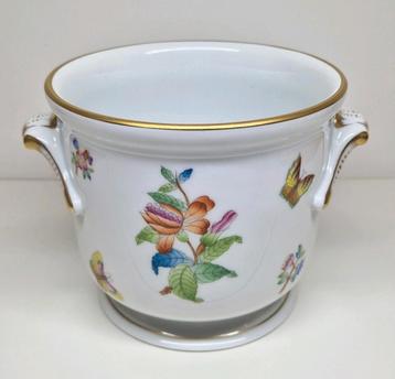 Herend Hongarije Queen Victoria VBO decor cachepot, no1. beschikbaar voor biedingen