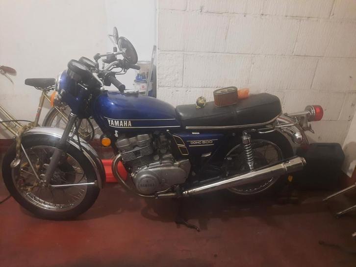 Yamaha TX 500, Motoren, Onderdelen | Oldtimers, Ophalen of Verzenden