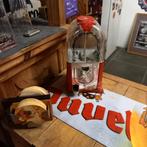 retro kauwgom draaibakje, Enlèvement