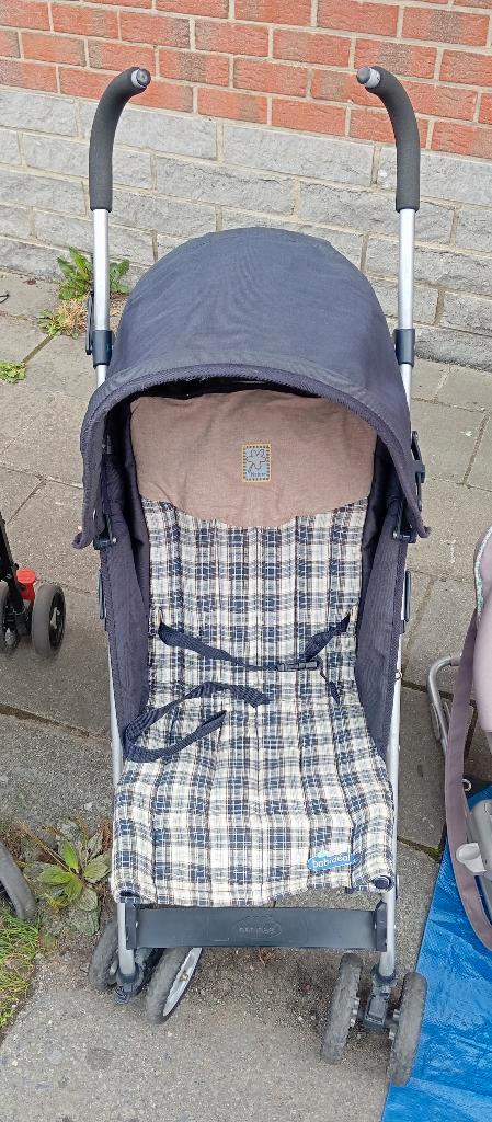 Poussette canne Babidéal gris bleu grand modèle, Kinderen en Baby's, Kinderwagens en Combinaties, Gebruikt, Kinderwagen, Overige merken