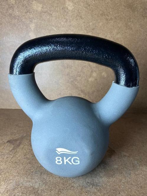 Kettlebell – 8 kg – Lidl Crivit, Sport en Fitness, Fitnessmaterialen, Zo goed als nieuw, Kettlebell, Armen, Benen, Borst, Buik