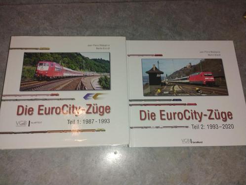 Die EuroCity-züge. Teil1 Teil2. VGB Geramond, Hobby & Loisirs créatifs, Trains miniatures | Échelles Autre, Comme neuf, Livre, Revue ou Catalogue